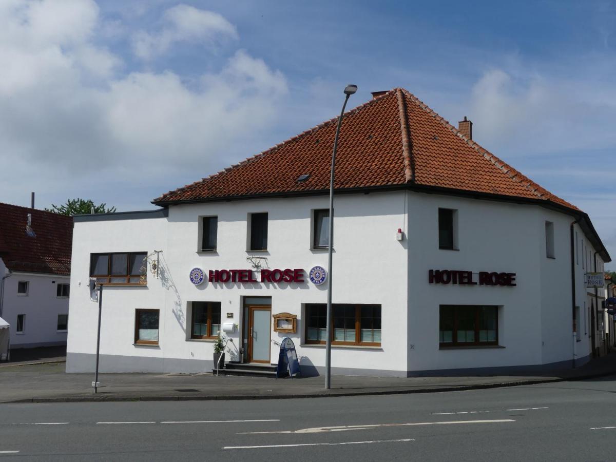 Hotel Rose Warburg Exterior foto